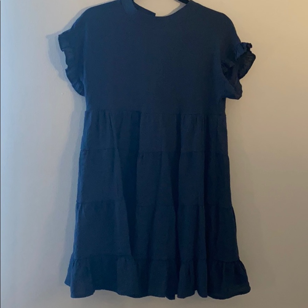 Ruffle tiered dress